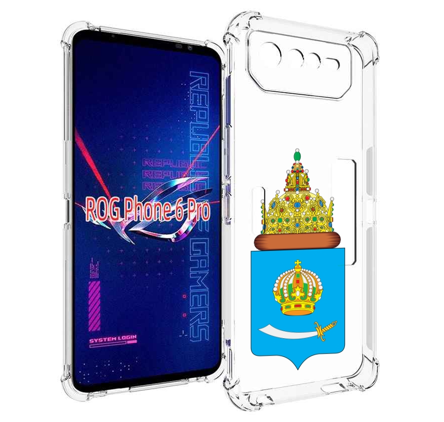 

Чехол MyPads герб-астраханскои-области для Asus ROG Phone 6 Pro, Прозрачный, Tocco