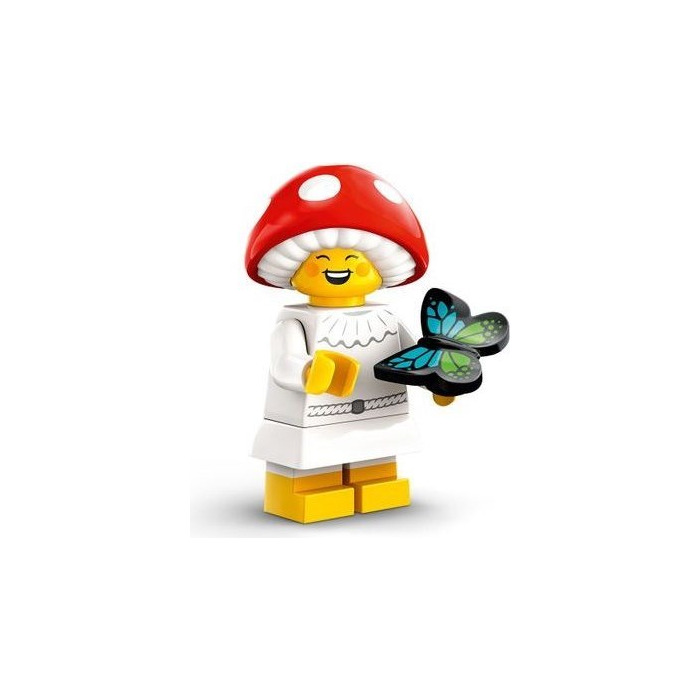 Конструктор детский LEGO minifigures 25-я серия Гриб-домовой 1 фигурка 71045-6 7 дет. конструктор lego minifigures 25 я серия парень в костюме паровоза 1 фигурка 71045 10