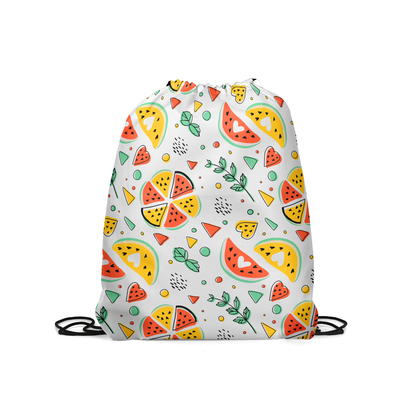 

Мешок для обуви унисекс Gorolla DrawstringBackpack 222 белый, 42х35 см, DrawstringBackpack 222