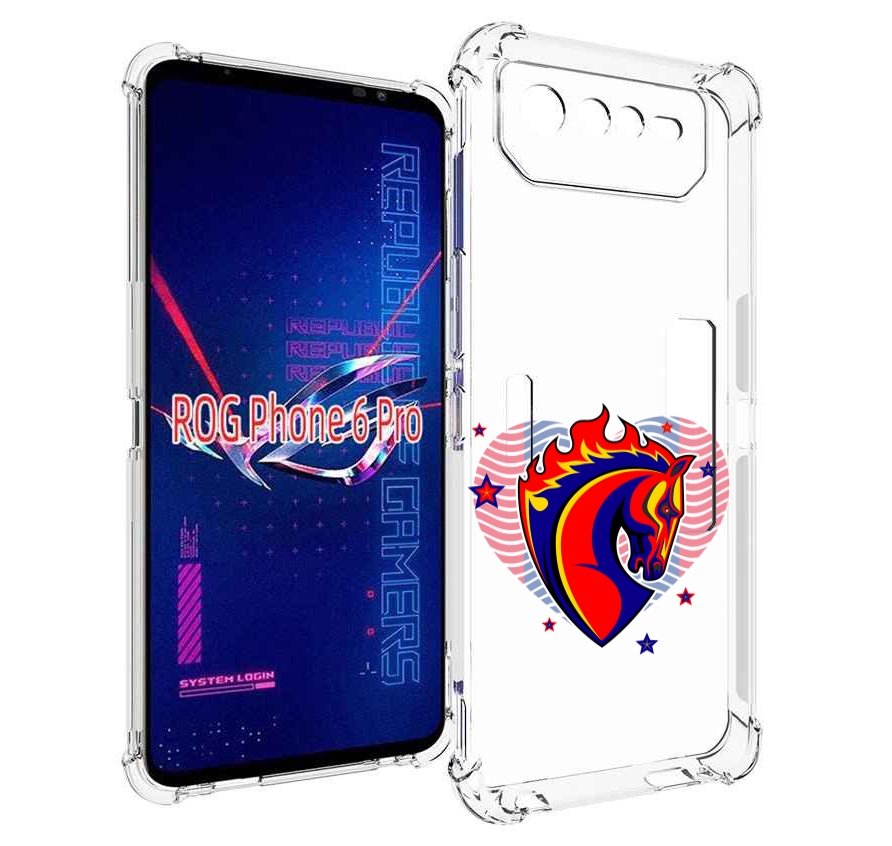 

Чехол MyPads ФК ЦСЛ Лошадь для Asus ROG Phone 6 Pro, Прозрачный, Tocco