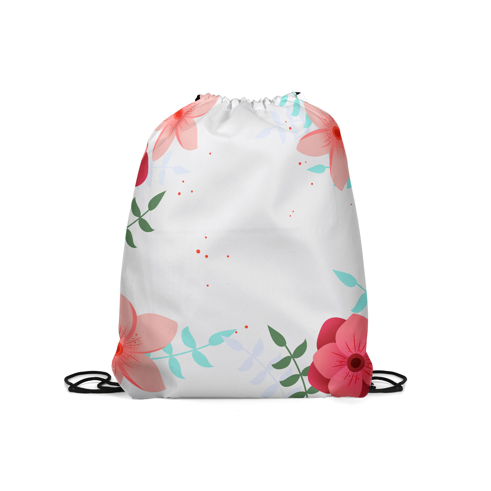 

Мешок для обуви унисекс Gorolla DrawstringBackpack 2206 белый, 42х35 см, DrawstringBackpack 2206