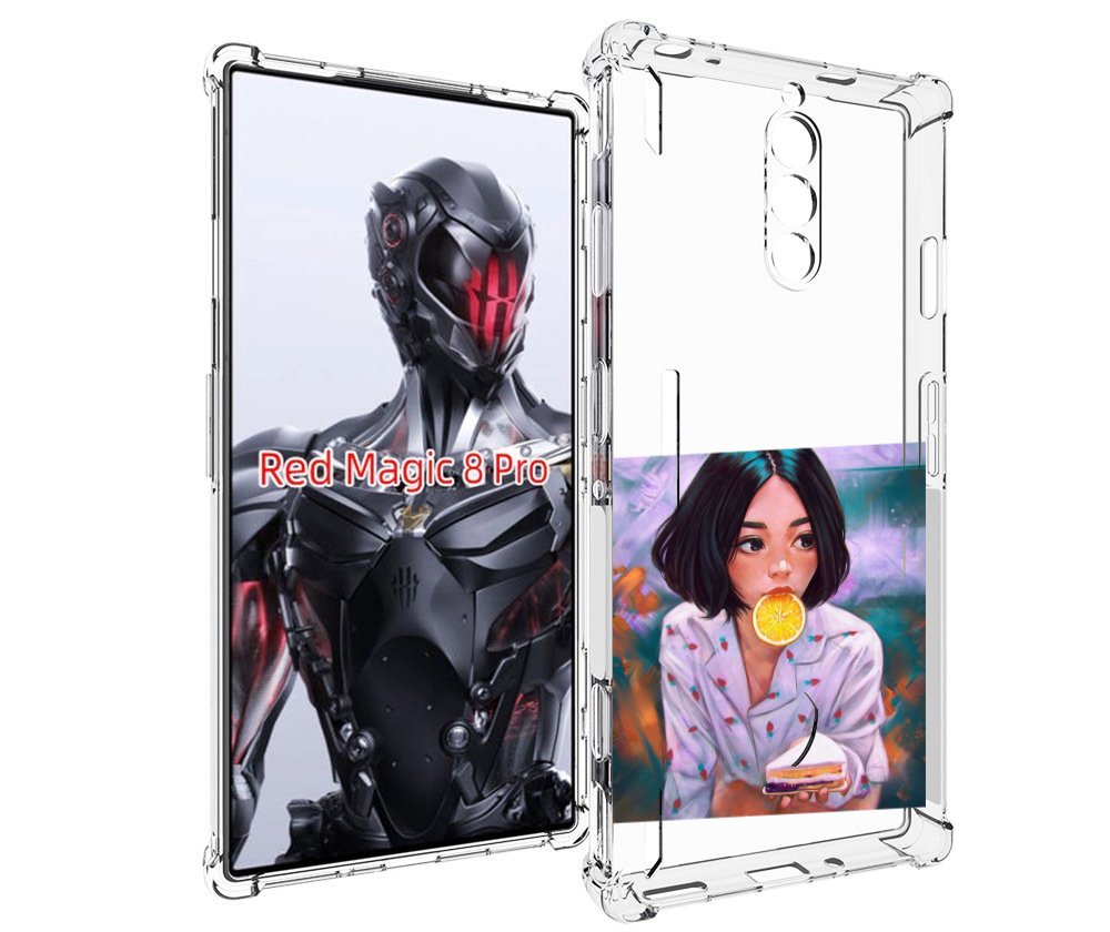 

Чехол MyPads девушка-с-чизкейком женский для ZTE Nubia Red Magic 8 Pro / Red Magic 8 Pr..., Tocco