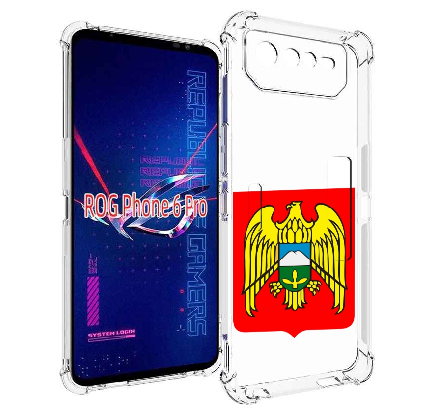 

Чехол MyPads герб-кабардино-балкария-нальчик для Asus ROG Phone 6 Pro, Прозрачный, Tocco