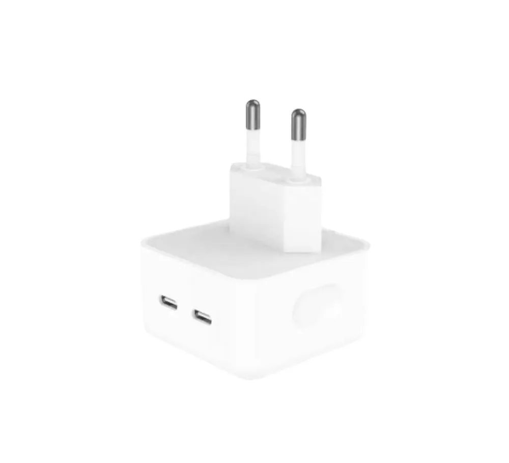 

Сетевое зарядное устройство TWS TWS56 2xUSB Type-C 3 А белый, TWS56