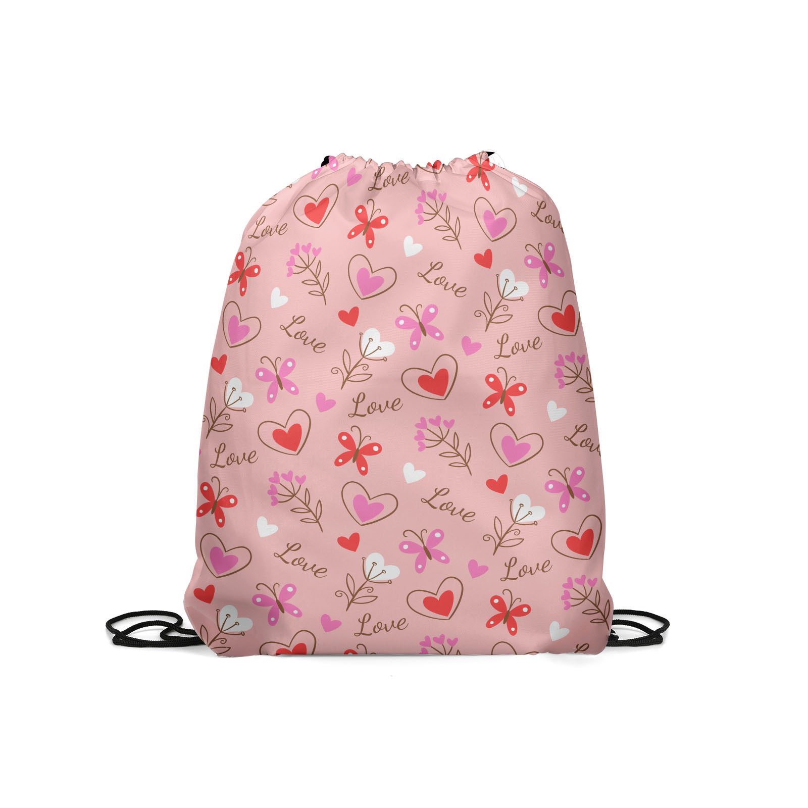 

Мешок для обуви унисекс Gorolla DrawstringBackpack 2356 розовый, 42х35 см, DrawstringBackpack 2356