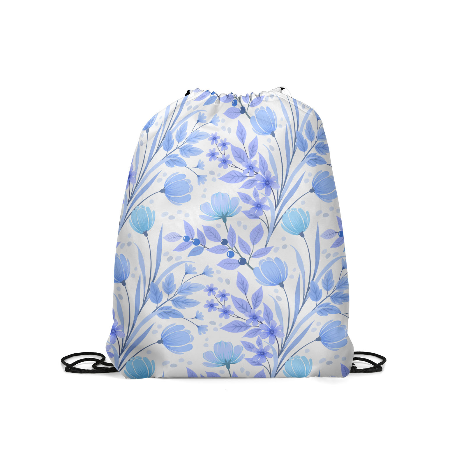 

Мешок для обуви унисекс Gorolla DrawstringBackpack 708 белый/голубой, 42х35 см, DrawstringBackpack 708