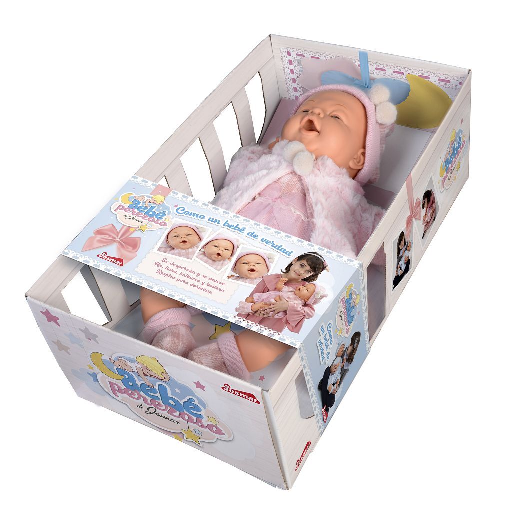 фото Кукла falca виниловая baby интерактивная 48 см 48050