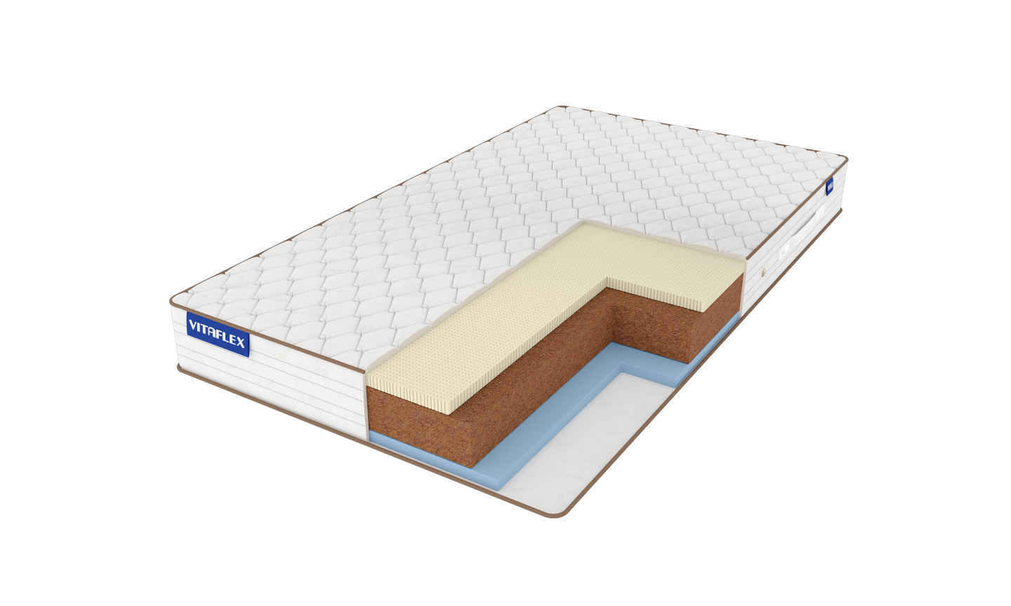 

Матрас Vitaflex Easy-Hard-Foam Mix Strong 80х190, Белый, Easy-Hard-Foam Mix Strong