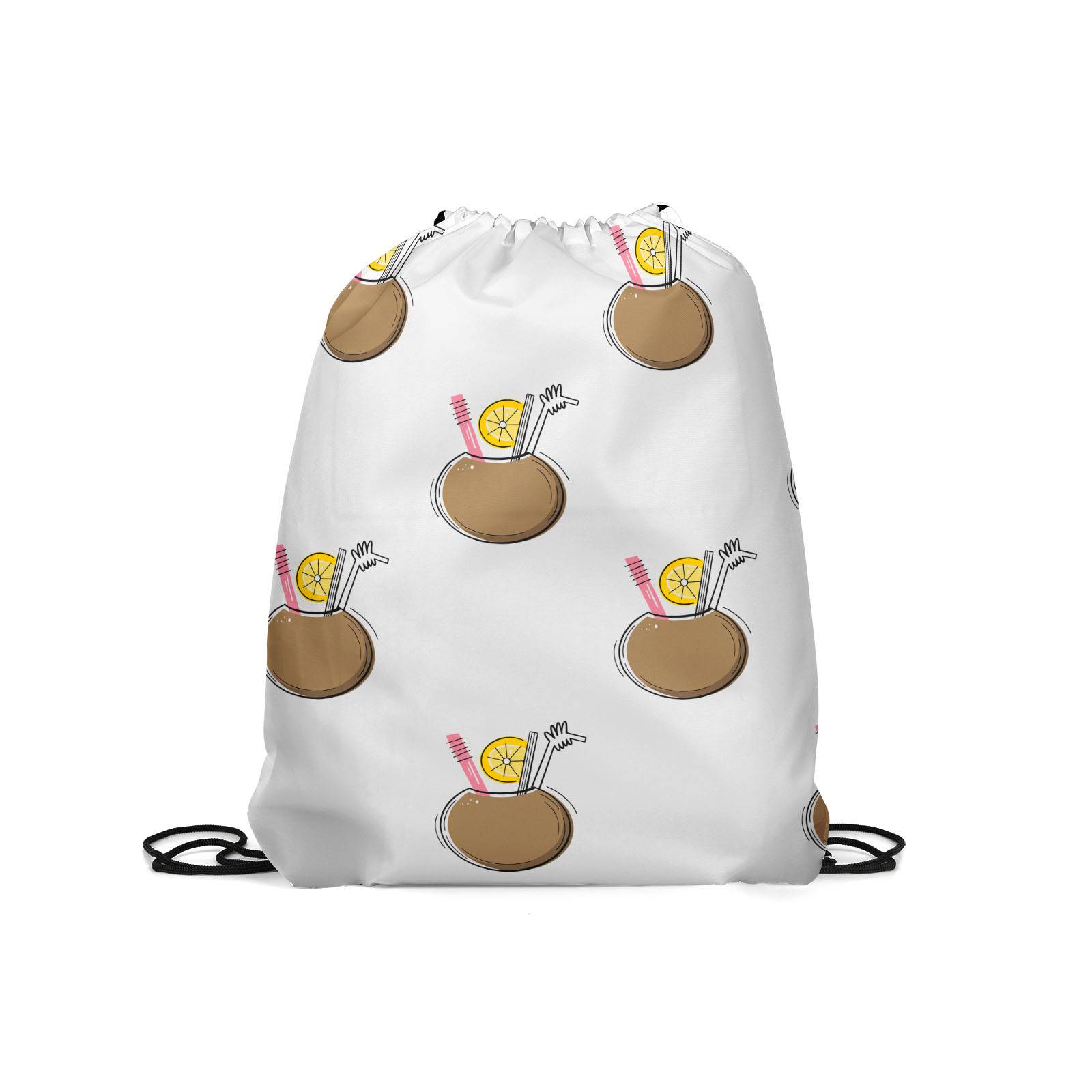 

Мешок для обуви унисекс Gorolla DrawstringBackpack 497 белый, 42х35 см, DrawstringBackpack 497