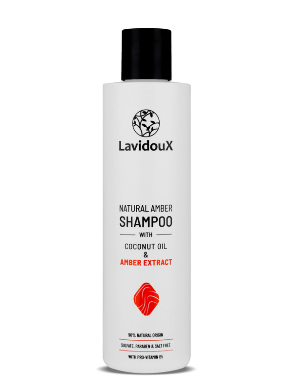 Шампунь для волос LAVIDOUX с экстрактом натурального янтаря 250 мл amber heart скребок гуаша из натурального янтаря