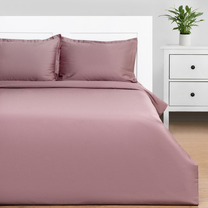 

Постельное бельё Этель 2 сп Twilight Mauve 175х215, 200х215, 50х70+3-2 шт, мако-сатин, 114