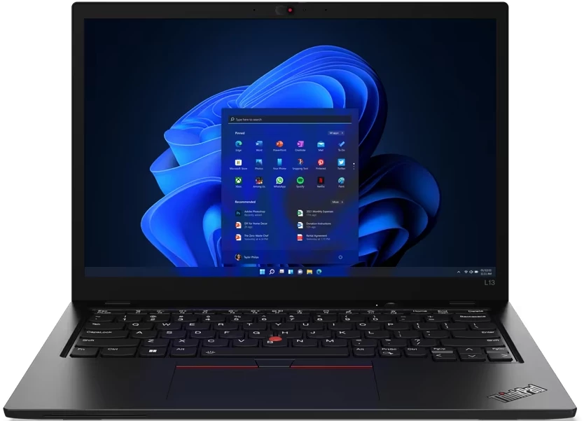 

Ноутбук Lenovo ThinkPad L13 Gen 3 черный (21BAS21G00), ThinkPad L13 Gen 3