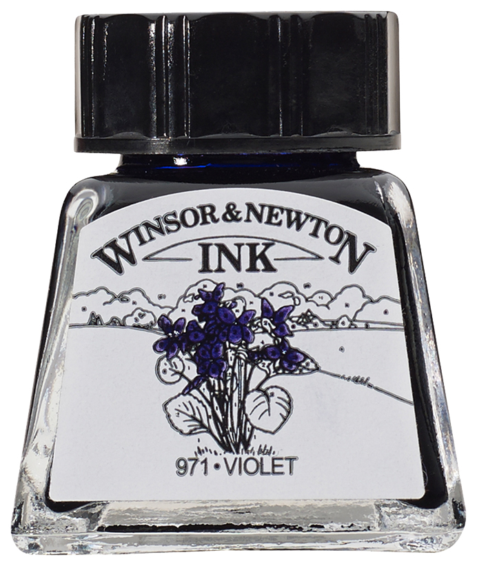 Тушь Winsor&Newton Drawing Inks 14 мл Фиолетовый