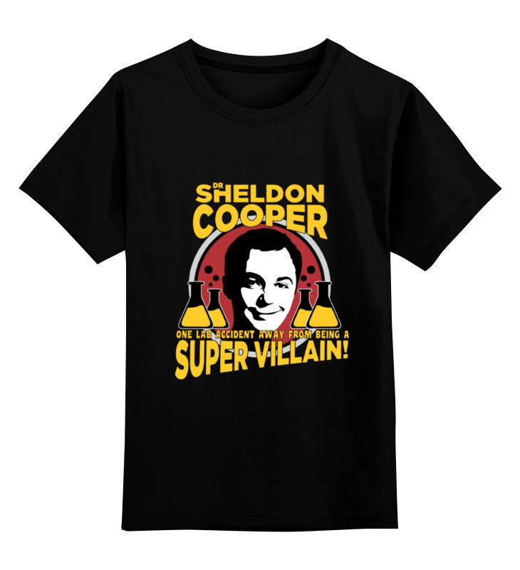 

Футболка детская Printio Sheldon cooper (шелдон купер) цв. черный р. 164, Sheldon cooper (шелдон купер)