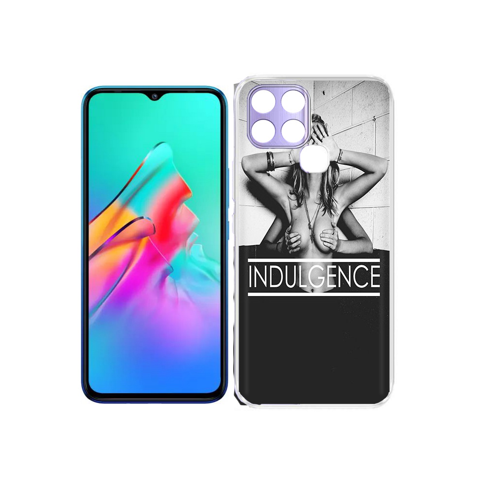 

Чехол MyPads Tocco для Infinix Smart 6 Страсть, Прозрачный, Tocco