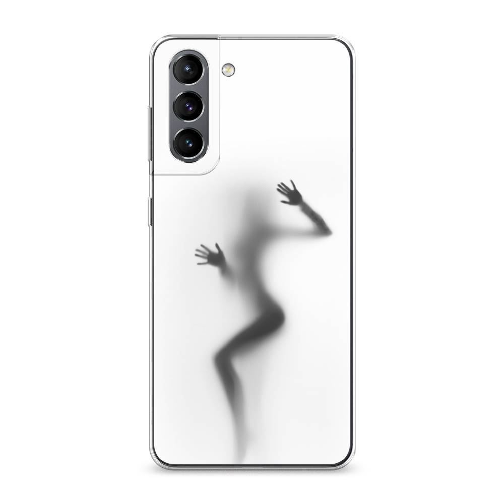 

Чехол Awog на Samsung Galaxy S21 / Самсунг S21 "Девушка в душе", Серый;белый;черный, 2101850-7