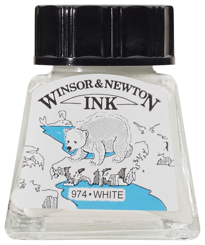 

Тушь Winsor&Newton Drawing Inks 14 мл Белый