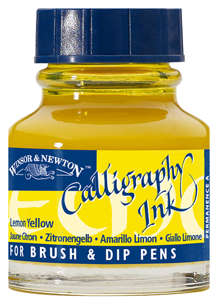 

Тушь Winsor&Newton Calligraphy Inks 30 мл Лимонный
