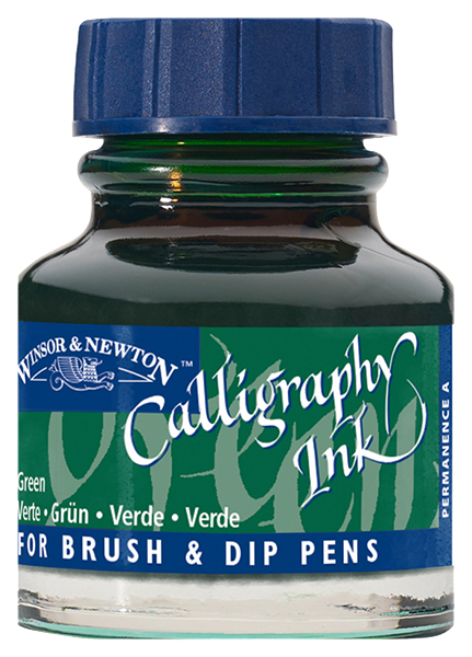 

Тушь Winsor&Newton Calligraphy Inks 30 мл Зеленый
