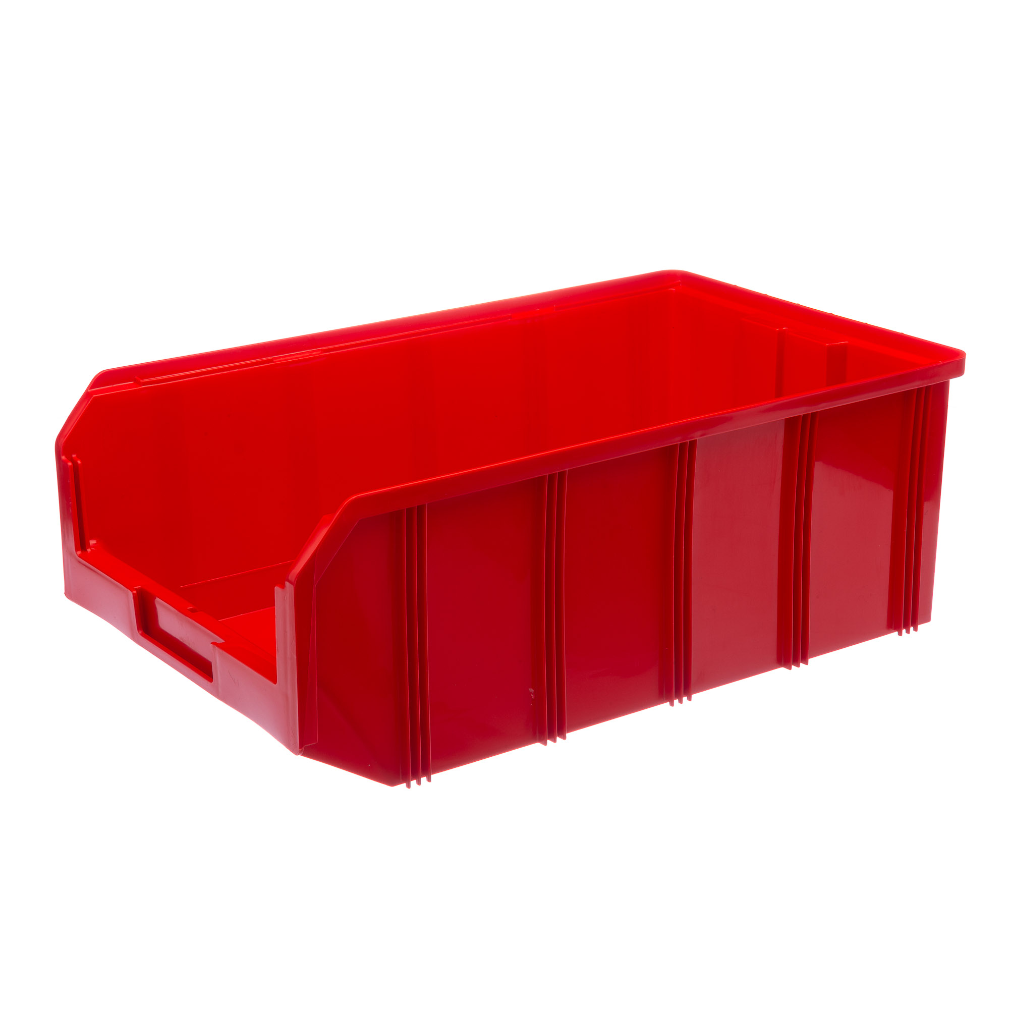контейнер пп 350х230х150мм milano сплош сплош красный арт 5003 Пластиковый ящик Стелла-техник V-4-красный