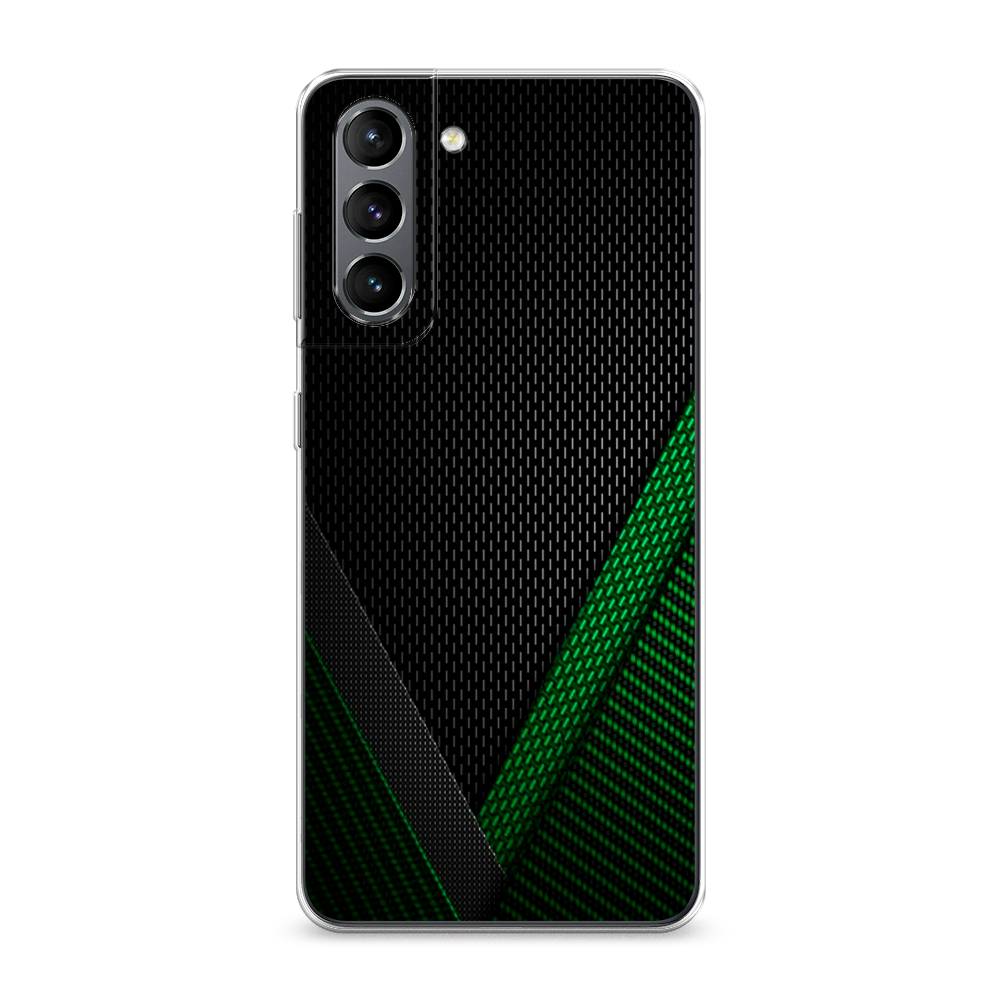 

Чехол Awog на Samsung Galaxy S21 / Самсунг S21 "Зеленый карбон", Черный;зеленый, 2101850-3