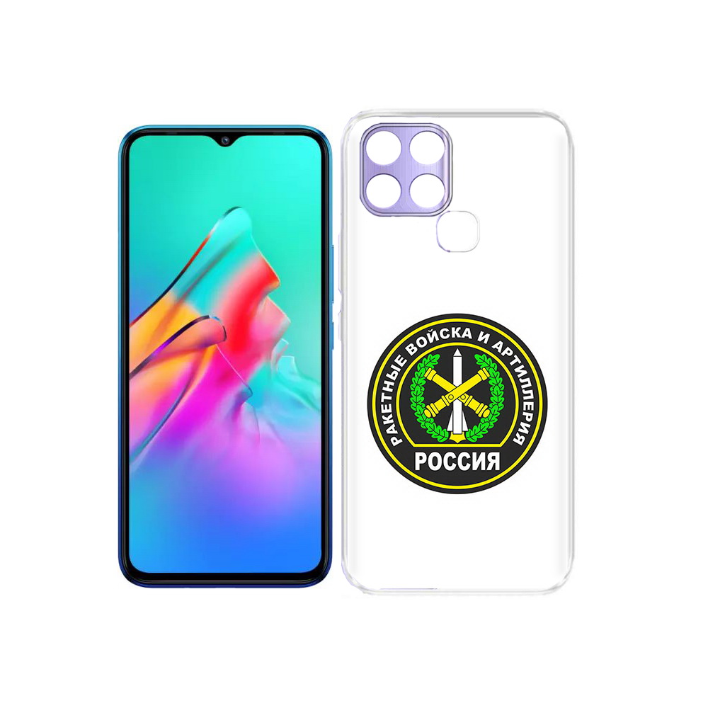 

Чехол MyPads Tocco для Infinix Smart 6 артиллерия, Прозрачный, Tocco