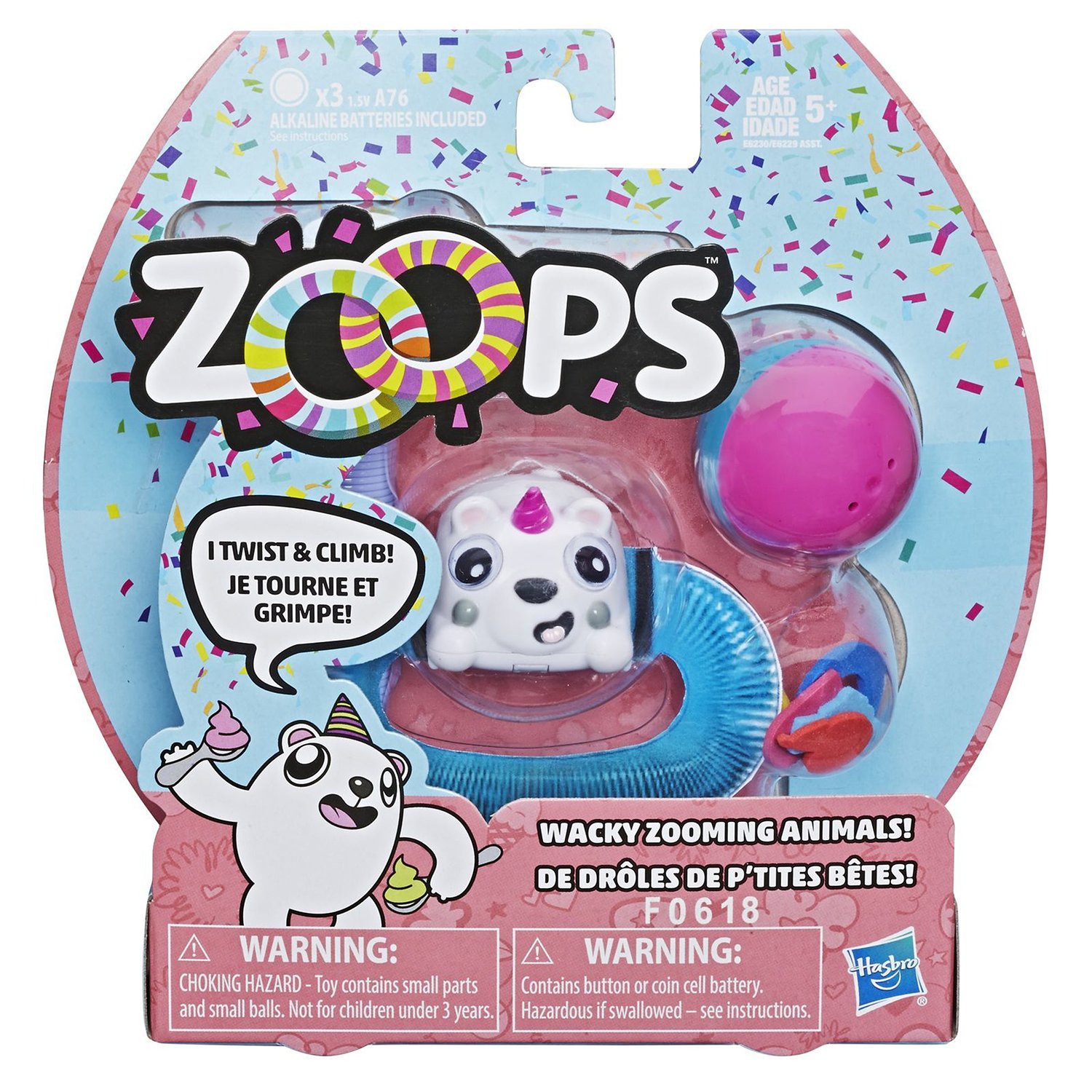 Игрушка Zoops Полярный медведь E6230 E6229