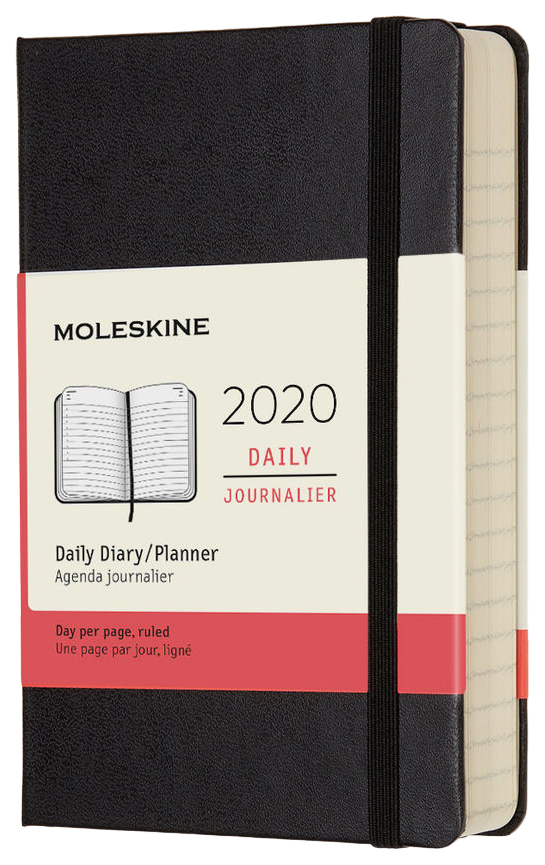 Ежедневник Moleskine CLASSIC Pocket 90x140мм 400стр черный 2655₽