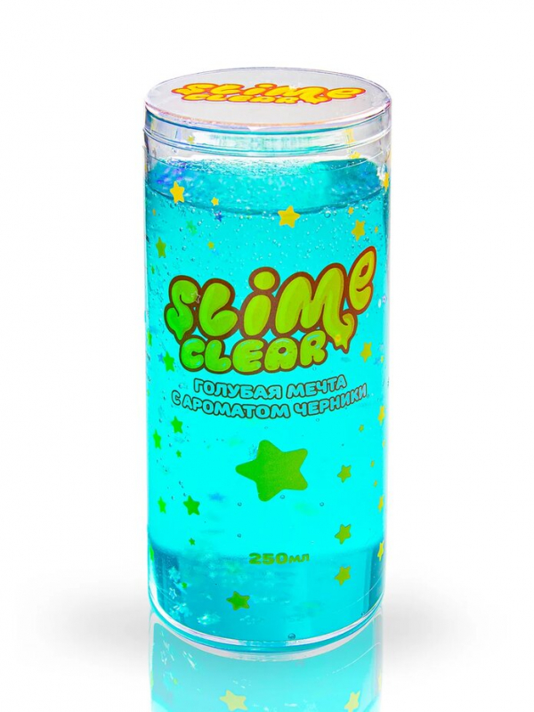 

Игрушка Clear-slime Голубая мечта с ароматом черники, 250 гр, Голубой