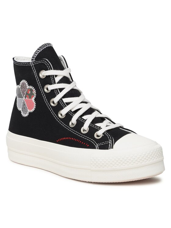 

Кеды женские Converse Ctas Lift Hi A05194C черные 36 EU, Черный, Ctas Lift Hi A05194C