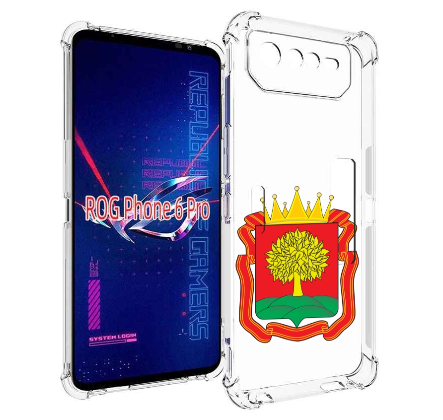 

Чехол MyPads герб-липецкая-область для Asus ROG Phone 6 Pro, Прозрачный, Tocco