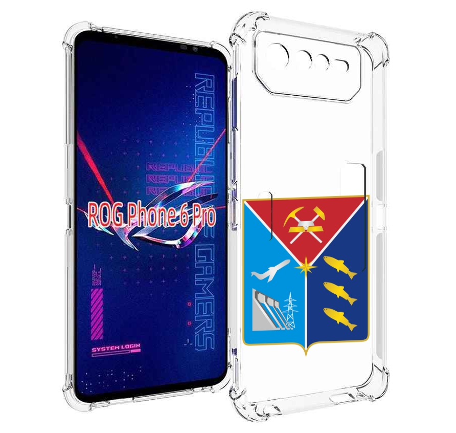 

Чехол MyPads герб-магаданская-область для Asus ROG Phone 6 Pro, Прозрачный, Tocco