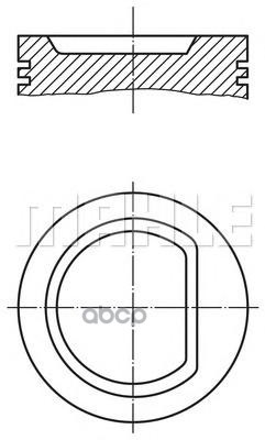 

Поршень Mahle/Knecht 0303200 VW Seat 1.4l Mot.Aexapq 76.51мм; 1.2-1.5-2.5; Std