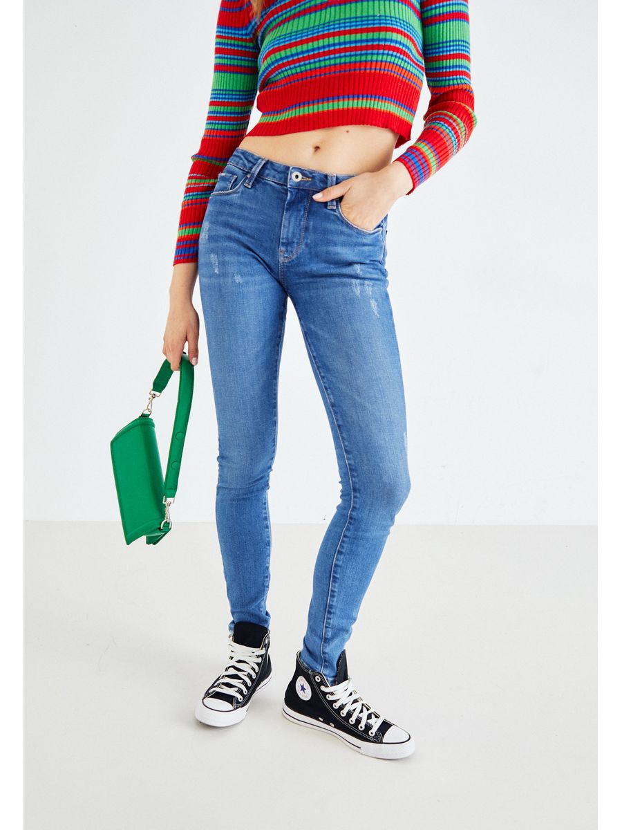 

Джинсы женские Pepe Jeans London PE121N17P синие 31/30, Синий, PE121N17P