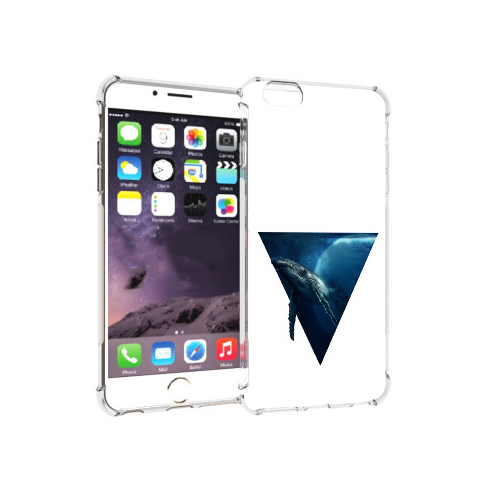 

Чехол MyPads Tocco для Apple iPhone 6 Plus 3D кит, Прозрачный, Tocco