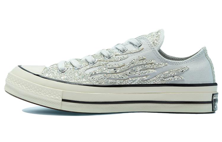 

Кеды унисекс Converse 1970sChuck Taylor All Star Glitter Shine серые 39 EU, Серый, 1970sChuck Taylor All Star Glitter Shine