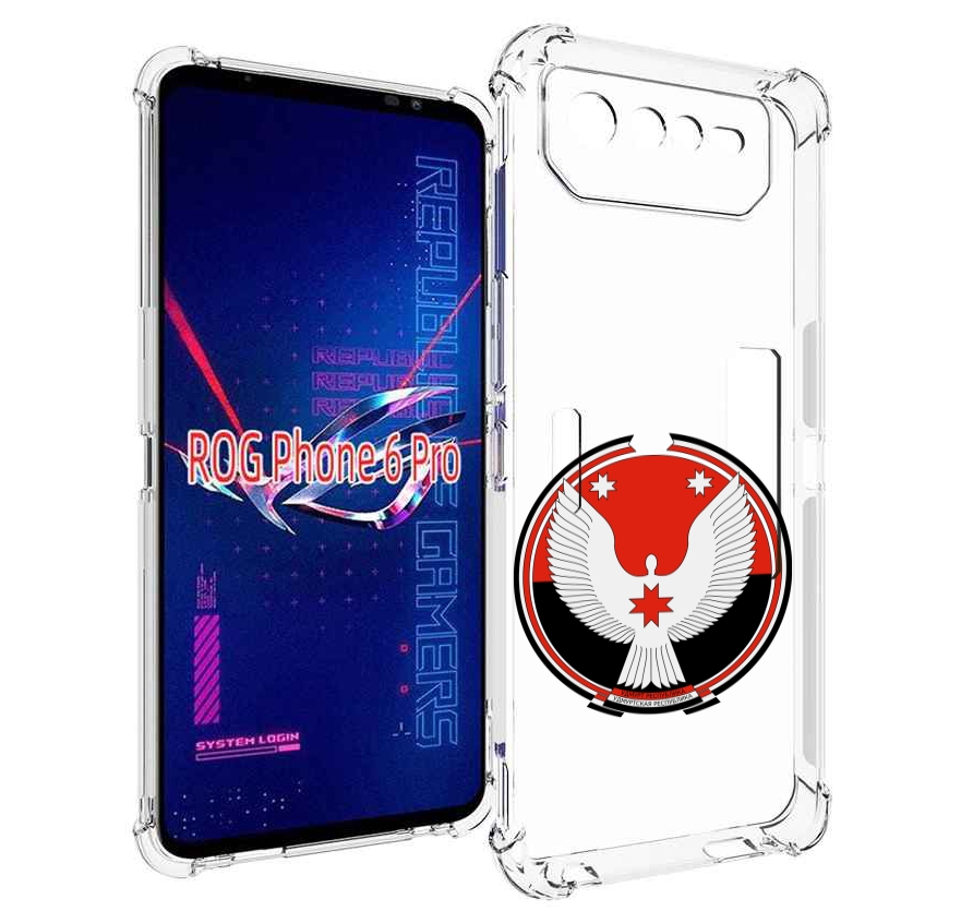 

Чехол MyPads герб-удмуртия-ижевск для Asus ROG Phone 6 Pro, Прозрачный, Tocco