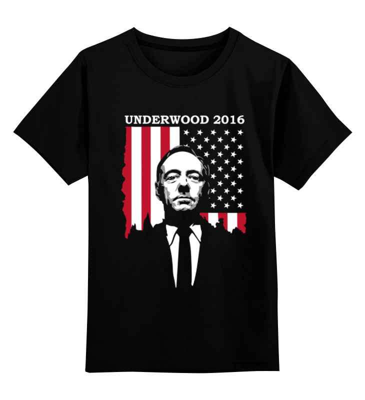 

Футболка детская Printio Кевин спейси (underwood 2016) цв. черный р. 164, Кевин спейси (underwood 2016)