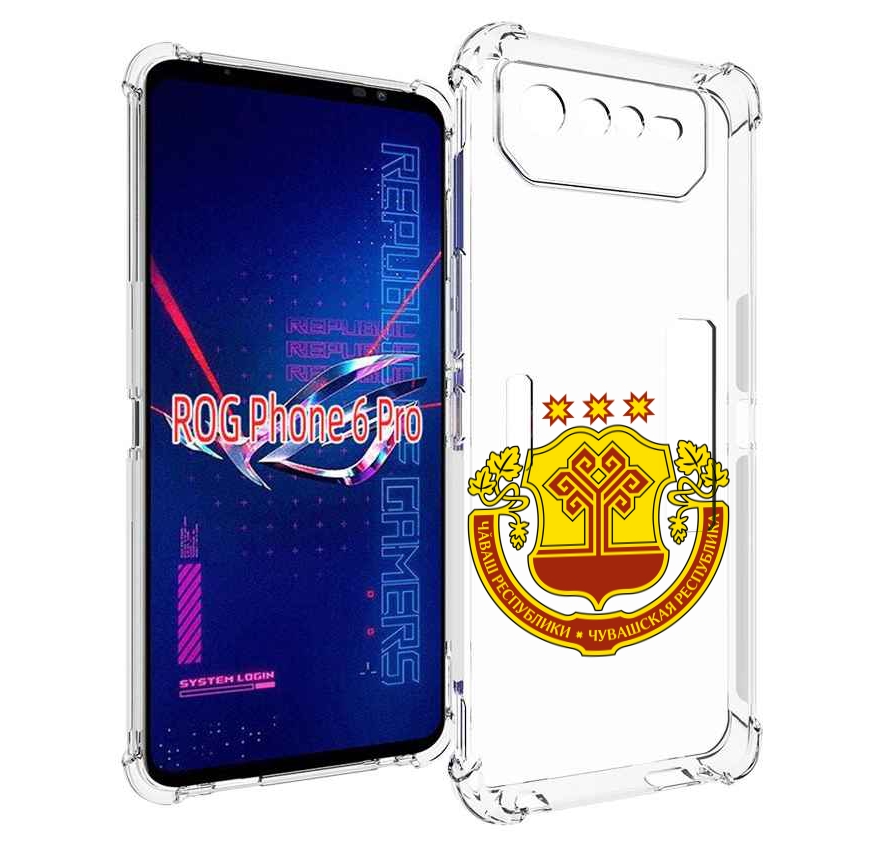 

Чехол MyPads герб-чувашии-чебоксары для Asus ROG Phone 6 Pro, Прозрачный, Tocco