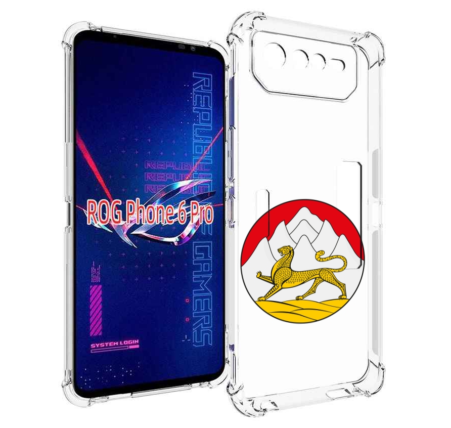 

Чехол MyPads герб-южнои-осетии для Asus ROG Phone 6 Pro, Прозрачный, Tocco