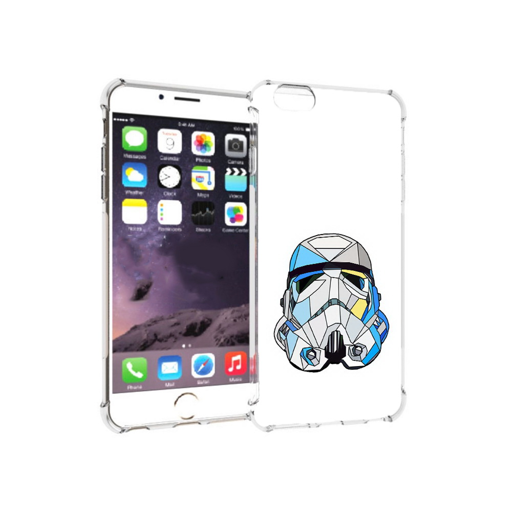 

Чехол MyPads Tocco для Apple iPhone 6 Plus star wars дарт вейдер, Прозрачный, Tocco