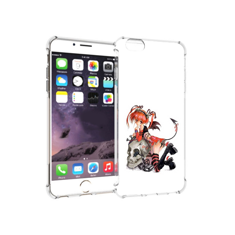 

Чехол MyPads Tocco для Apple iPhone 6 Plus аниме, Прозрачный, Tocco