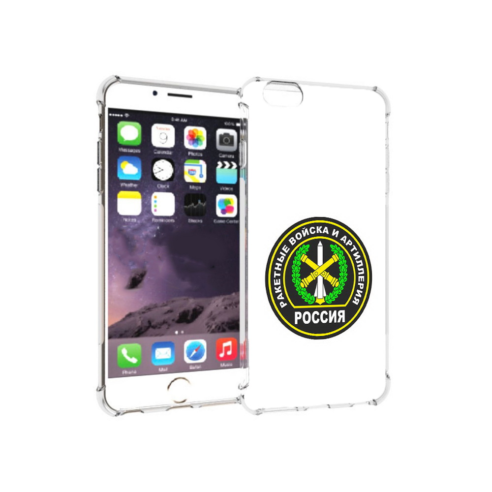 

Чехол MyPads Tocco для Apple iPhone 6 Plus артиллерия, Прозрачный, Tocco