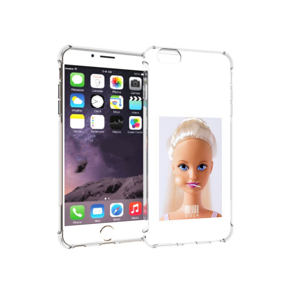 

Чехол MyPads Tocco для Apple iPhone 6 Plus барби, Прозрачный, Tocco