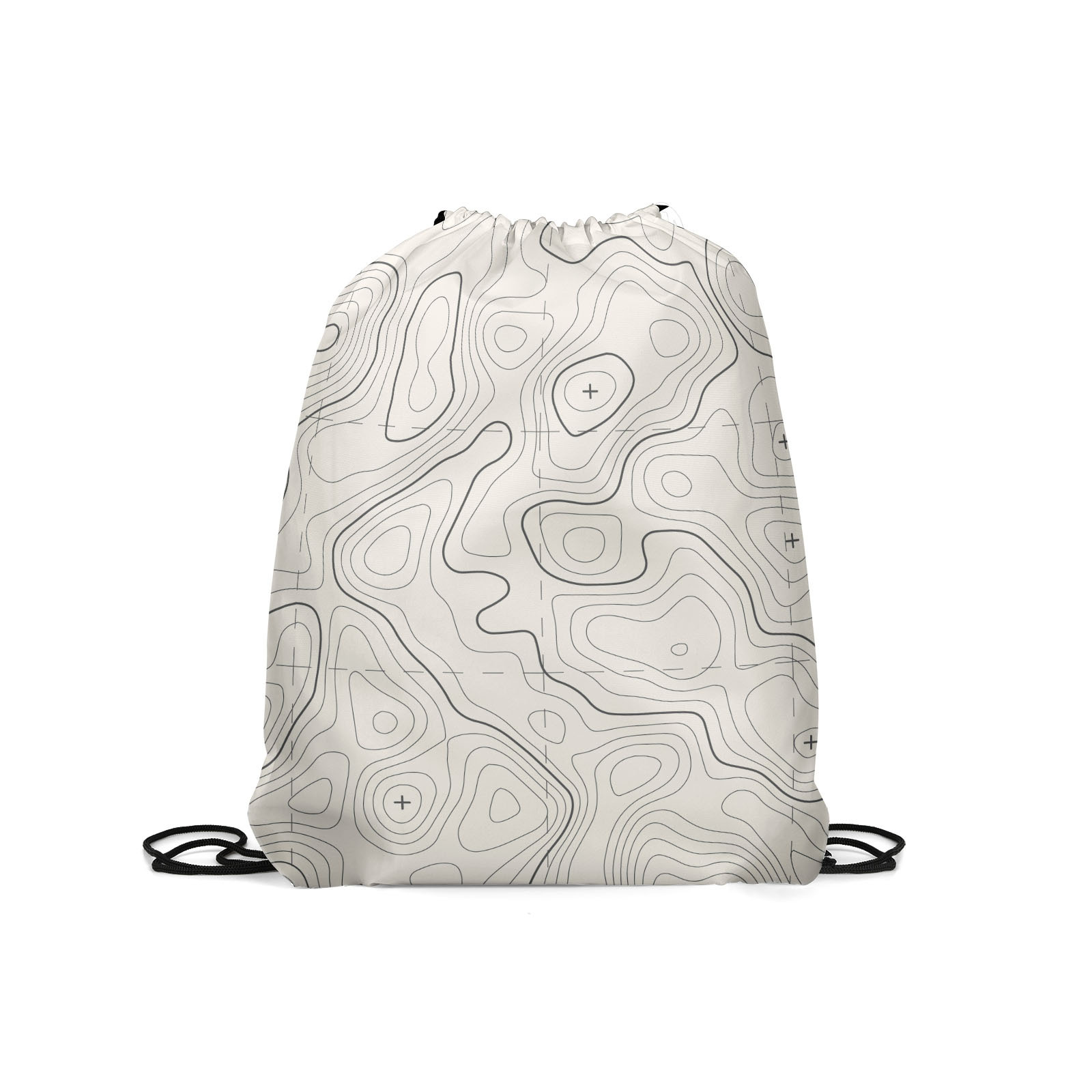 

Мешок для обуви унисекс Gorolla DrawstringBackpack 408 серый, 42х35 см, Белый, DrawstringBackpack 408