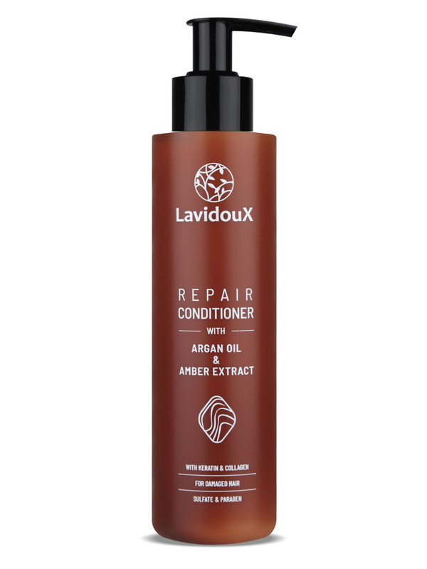 Кондиционер для восстановления волос LAVIDOUX с аргановым маслом 250 мл hask кондиционер для волос восстанавливающий с аргановым маслом argan oil repairing conditioner
