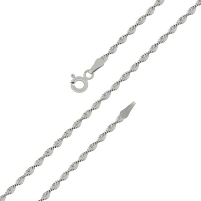 

Цепочка из серебра 40 см Серебряная венеция 3601R020L, 3601R020L