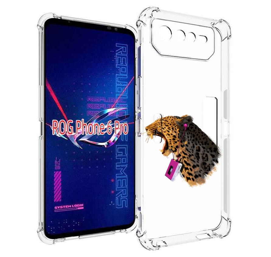

Чехол MyPads MP3 для Asus ROG Phone 6 Pro, Прозрачный, Tocco