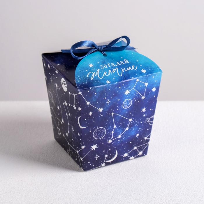 

Бонбоньерка Загадай желание, 7,5 × 8 × 7,5 см