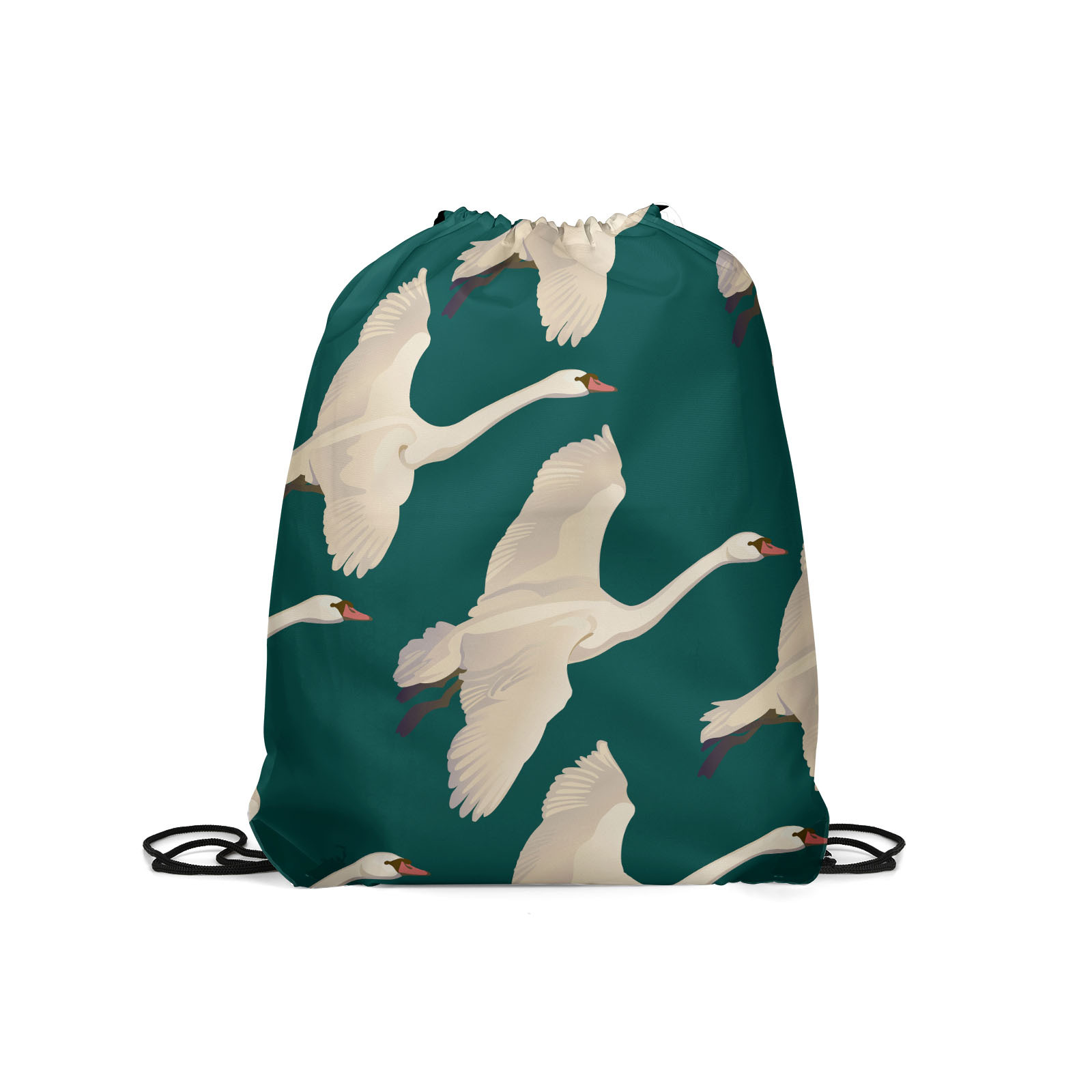 

Мешок для обуви унисекс Gorolla DrawstringBackpack 223 темно-зеленый, 42х35 см, DrawstringBackpack 223